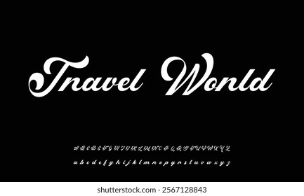 Signature Font Calligraphy Logotype Script Font Type Font lettering handwritten