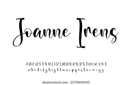 Signature Font Calligraphy Logotype Script Font Type Font lettering handwritten