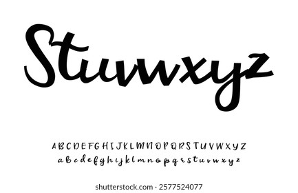 Signature Font Calligraphy Logotype Script Font Type Font lettering handwritten