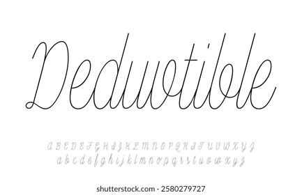 Signature Font Calligraphy Logotype Script Brush Font Type Font lettering handwritten