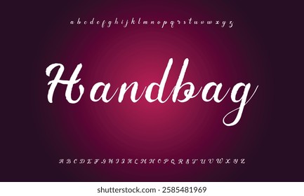 signature Font Calligraphy Logotype Script Brush Font Type Font lettering handwritten