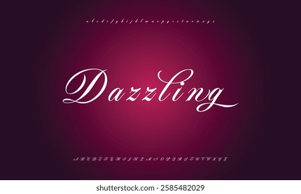 signature Font Calligraphy Logotype Script Brush Font Type Font lettering handwritten