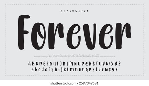 signature Font Calligraphy Logotype Script Brush Font Type Font lettering handwritten