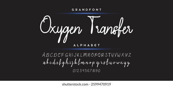 signature Font Calligraphy Logotype Script Brush Font Type Font lettering handwritten
