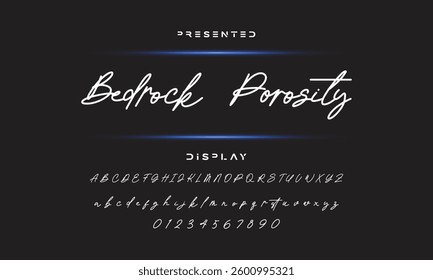 signature Font Calligraphy Logotype Script Brush Font Type Font lettering handwritten