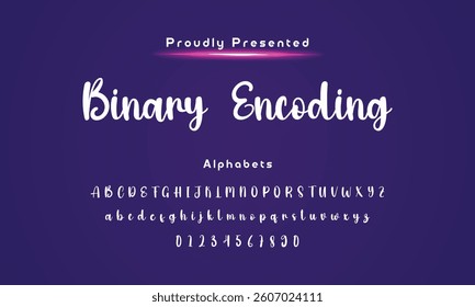 signature Font Calligraphy Logotype Script Brush Font Type Font lettering handwritte