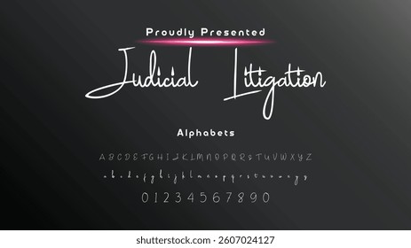 signature Font Calligraphy Logotype Script Brush Font Type Font lettering handwritte