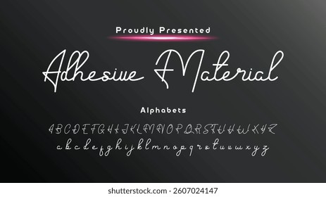 signature Font Calligraphy Logotype Script Brush Font Type Font lettering handwritte