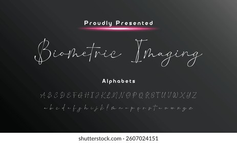signature Font Calligraphy Logotype Script Brush Font Type Font lettering handwritte