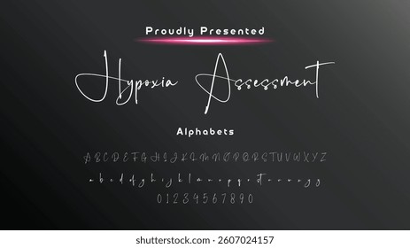 signature Font Calligraphy Logotype Script Brush Font Type Font lettering handwritte