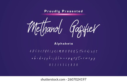 signature Font Calligraphy Logotype Script Brush Font Type Font lettering handwritte
