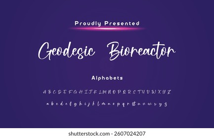 signature Font Calligraphy Logotype Script Brush Font Type Font lettering handwritte