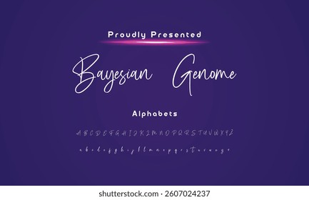 signature Font Calligraphy Logotype Script Brush Font Type Font lettering handwritte