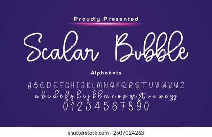 signature Font Calligraphy Logotype Script Brush Font Type Font lettering handwritte