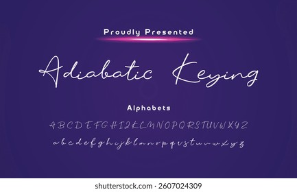 signature Font Calligraphy Logotype Script Brush Font Type Font lettering handwritte