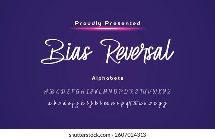 signature Font Calligraphy Logotype Script Brush Font Type Font lettering handwritte