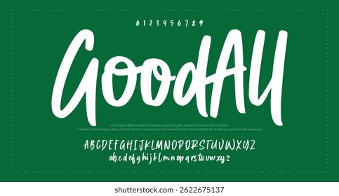 assinatura Fonte Caligrafia Tipo de Logotipo Script Pincel Tipo de Fonte Letras de fonte manuscritas