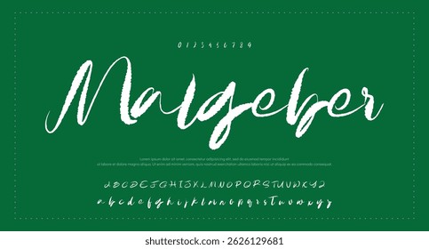 signature Font Calligraphy Logotype Script Brush Font Type Font lettering handwritten  