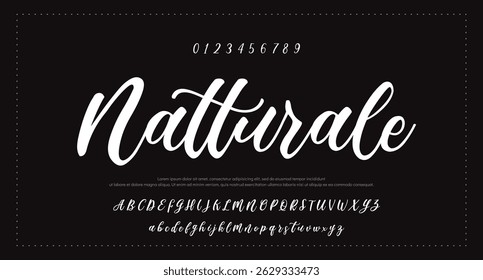 Signature Font Calligraphy Logotype Script Font Type Font lettering handwritten 