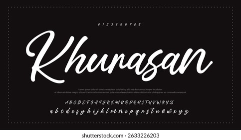Signature Font Calligraphy Logotype Script Font Type Font lettering handwritten