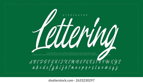 
signature Font Calligraphy Logotype Script Brush Font Type Font lettering handwritten 