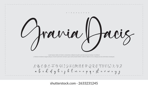 Signature Font Calligraphy Logotype Script Font Type Font lettering handwritten 