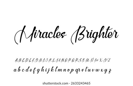 
signature Font Calligraphy Logotype Script Brush Font Type Font lettering handwritten  