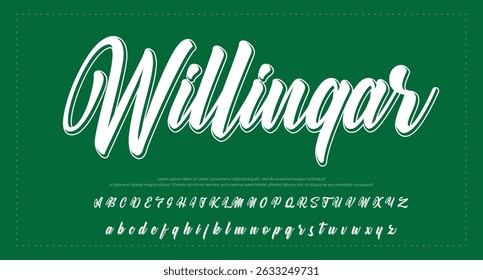 
signature Font Calligraphy Logotype Script Brush Font Type Font lettering handwritten 