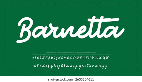 firma Caligrafía de fuentes Logotipo Script Pincel Tipo de fuente Letras de fuentes escritas a mano 