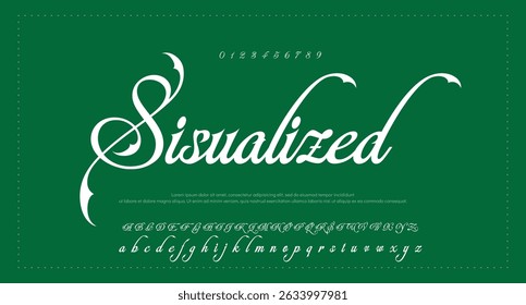 
signature Font Calligraphy Logotype Script Brush Font Type Font lettering hand written