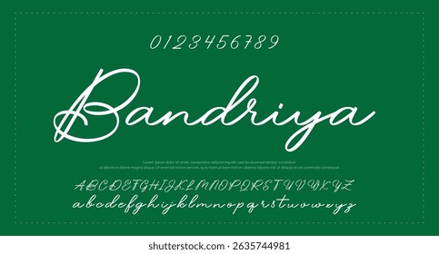 signature Font Calligraphy Logotype Script Brush Font Type Font lettering handwritten 