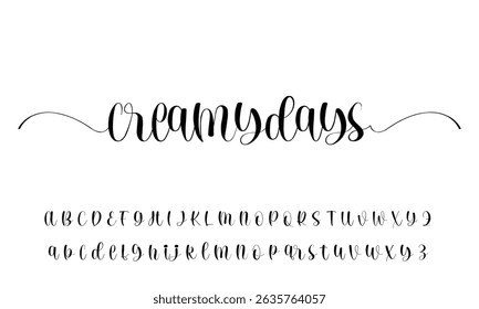 Signature Font Calligraphy Logotype Script Font Type Font lettering handwritten 