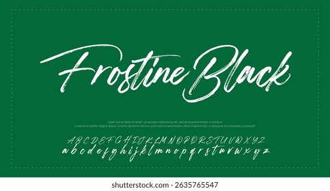 signature Font Calligraphy Logotype Script Brush Font Type Font lettering handwritten 