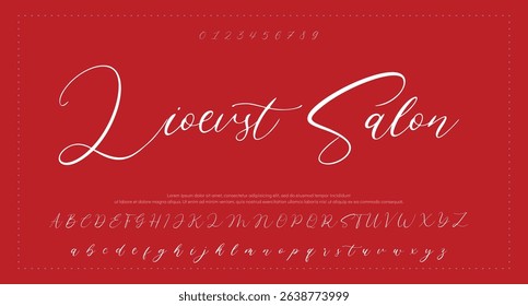 Signature Font Calligraphy Logotype Script Font Type Font lettering handwritten 