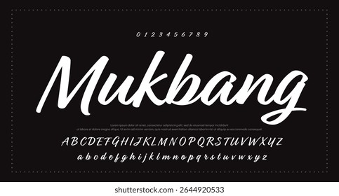 signature Font Calligraphy Logotype Script Brush Font Type Font lettering handwritten 