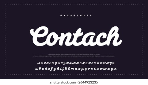 signature Font Calligraphy Logotype Script Brush Font Type Font lettering handwritten 