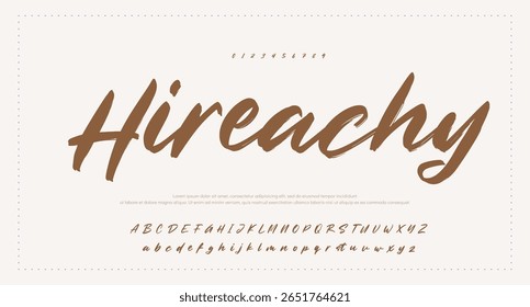 Signatur Schriftart Kalligrafie Logotyp Skript Pinsel Schriftart Schriftart Schriftart handschriftlich 