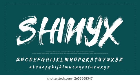 signature Font Calligraphy Logotype Script Brush Font Type Font lettering handwritten