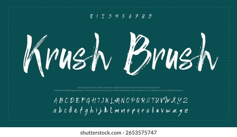 signature Font Calligraphy Logotype Script Brush Font Type Font lettering handwritten