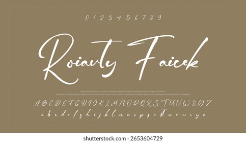 
 
signature Font Calligraphy Logotype Script Brush Font Type Font lettering handwritten 