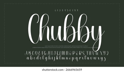 signature Font Calligraphy Logotype Script Brush Font Type Font lettering handwritten  