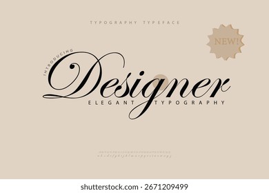 firma Caligrafía de fuentes Logotipo Script Pincel Tipo de fuente Letras de fuentes escritas a mano
