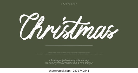 Signature Font Calligraphy Logotype Script Brush Font Type Font lettering handwritten. Vector illustration  