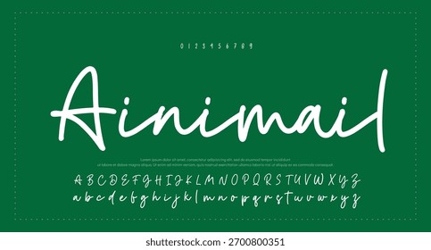 Signature Font Calligraphy Logotype Script Font Type Font lettering handwritten