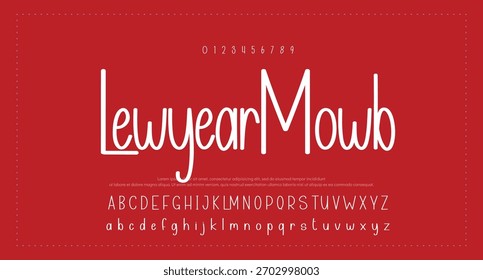 signature Font Calligraphy Logotype Script Brush Font Type Font lettering handwritten