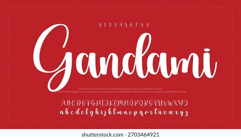 Signature Font Calligraphy Logotype Script Brush Tipo de fuente Letras de fuentes escritas a mano