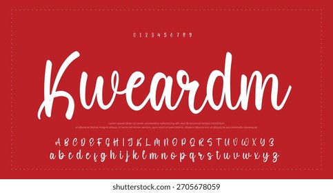 Signature Font Calligraphy Logotype Script Tipo de fuente Letras de fuentes escritas a mano