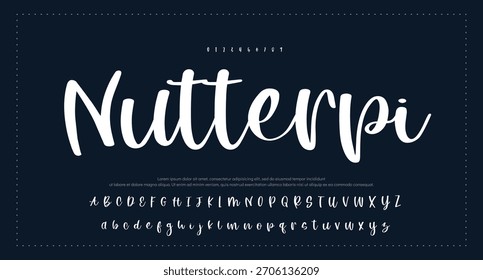 Signature Font Calligraphy Logotype Script Font Type Font lettering handwritten