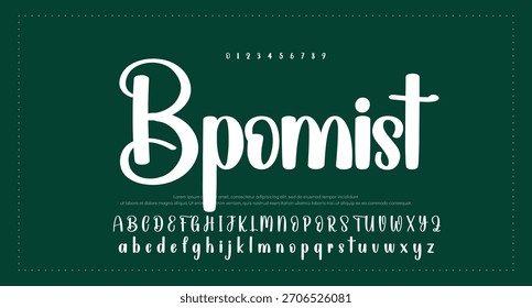  firma Caligrafía de fuentes Logotipo Script Pincel Tipo de fuente Letras de fuentes escritas a mano