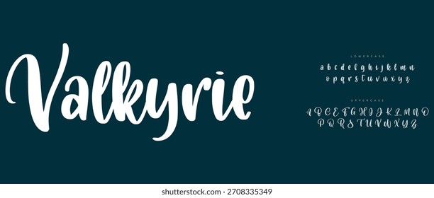 Signature Font Calligraphy Logotype Script Brush Tipo de fuente Letras de fuentes escritas a mano